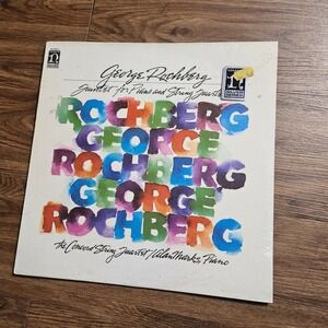 George Rochberg,Concord String Quartet – Quintet for Piano And String Quartet